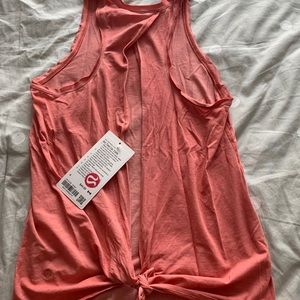 Lululemon all tied up tank size 4. New with tags